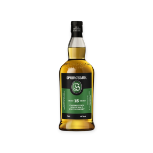 a bottle of springbank 15 year old