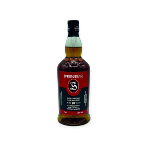 bottle of springbank palo cortado 10 year old