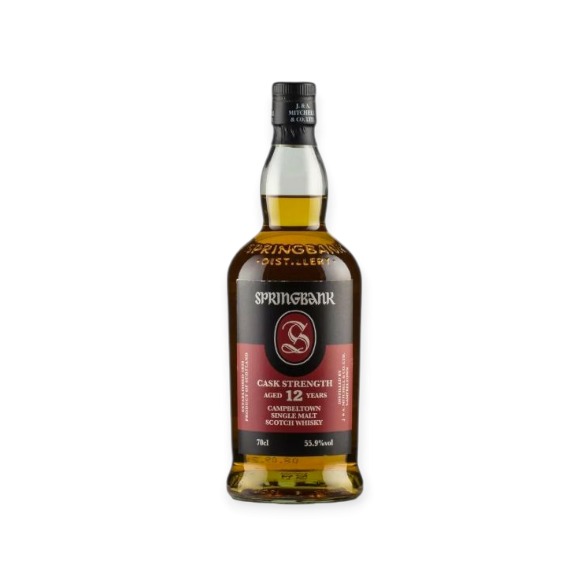 Springbank 12 Cask Strength 2025 Release 55.9% 1 bottle of springbank 12 cask strength 2025 release