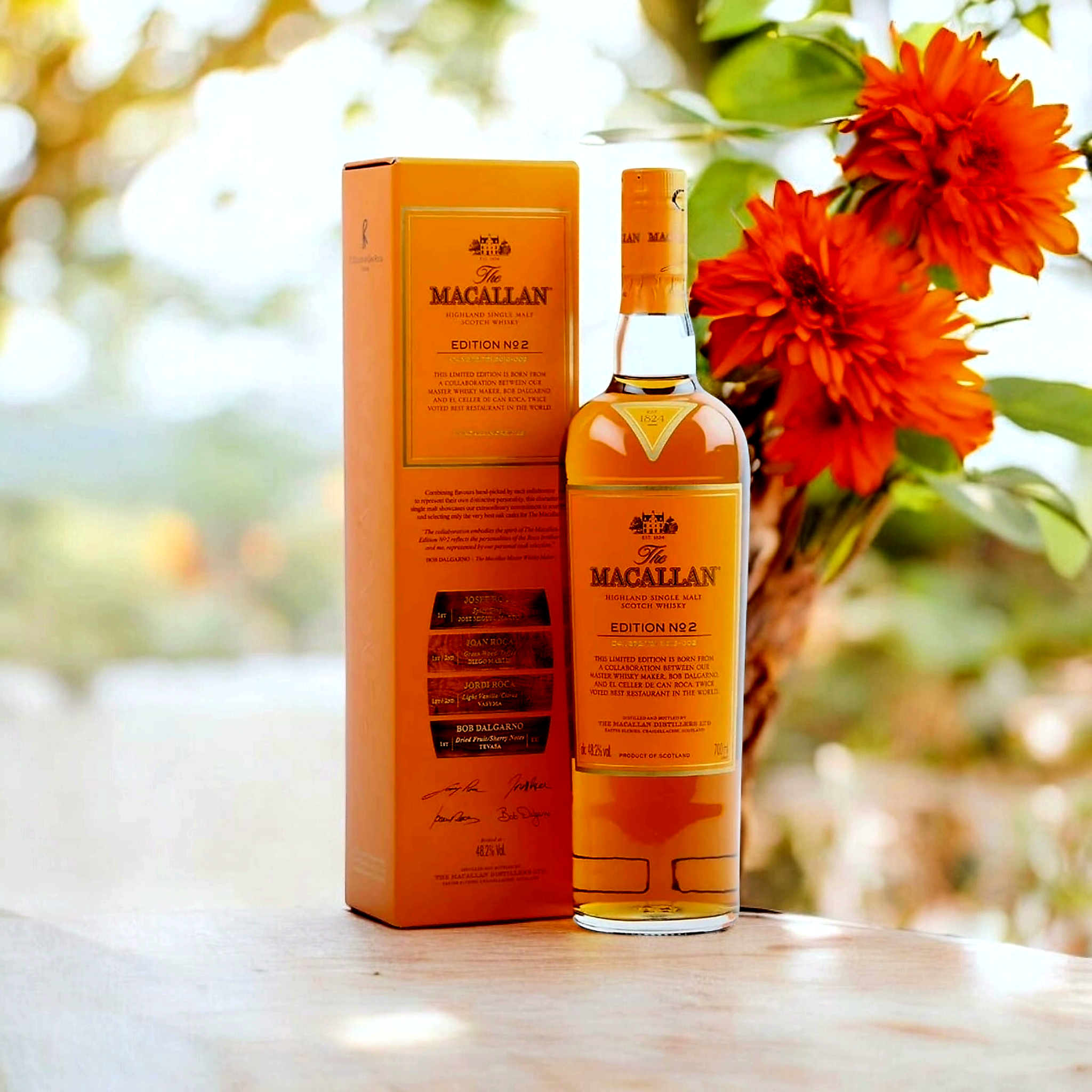 Macallan Edition No 2 Abv 48.2% Vol 70cl 2 bottle of macallan edition no 2