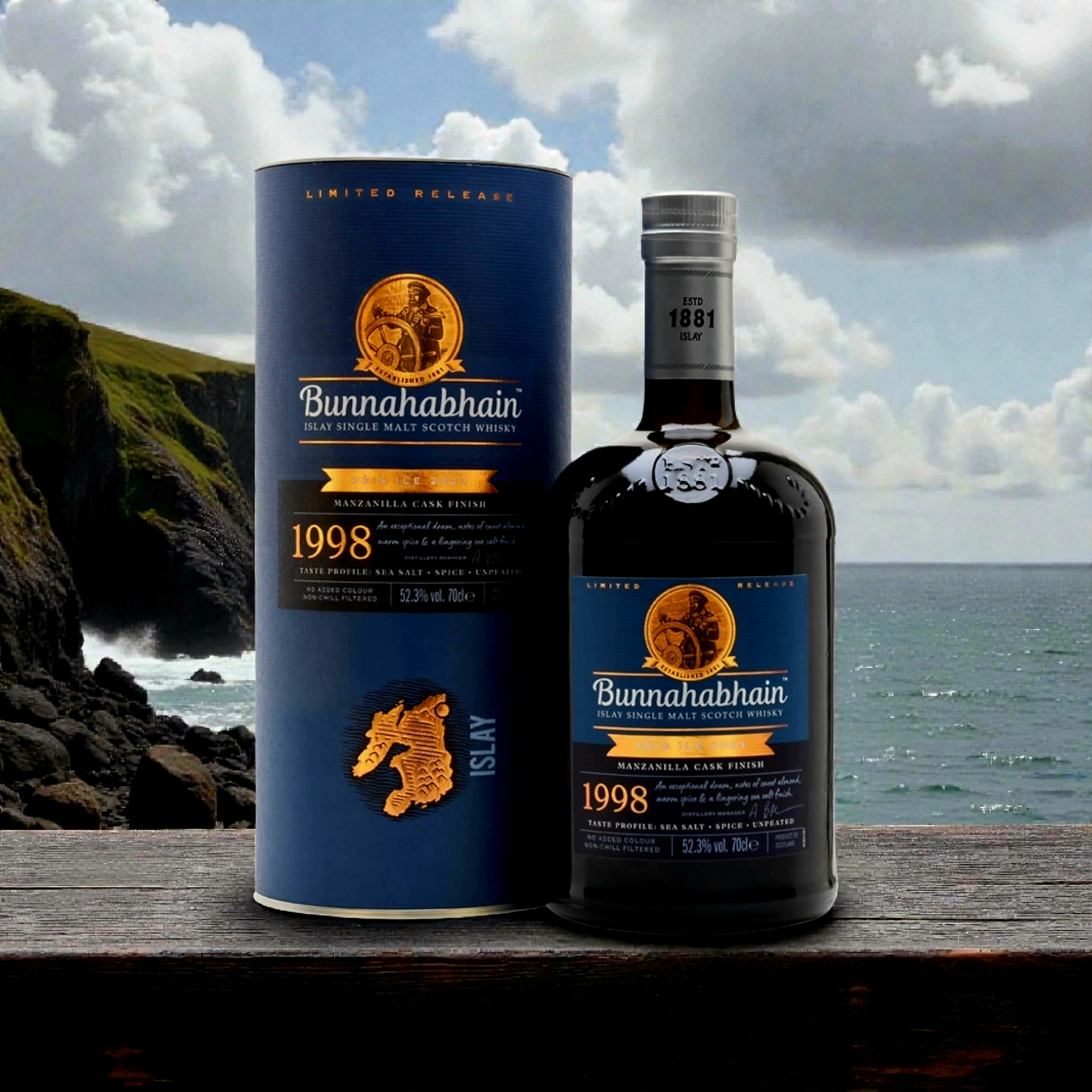 Bunnahabhain 1998 Manzanilla Finish Feis Ile 2023 2 Bunnahabhain 1998 Manzanilla Finish Feis Ile 2023