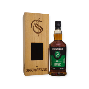 Springbank 15 Year Old Wooden Box