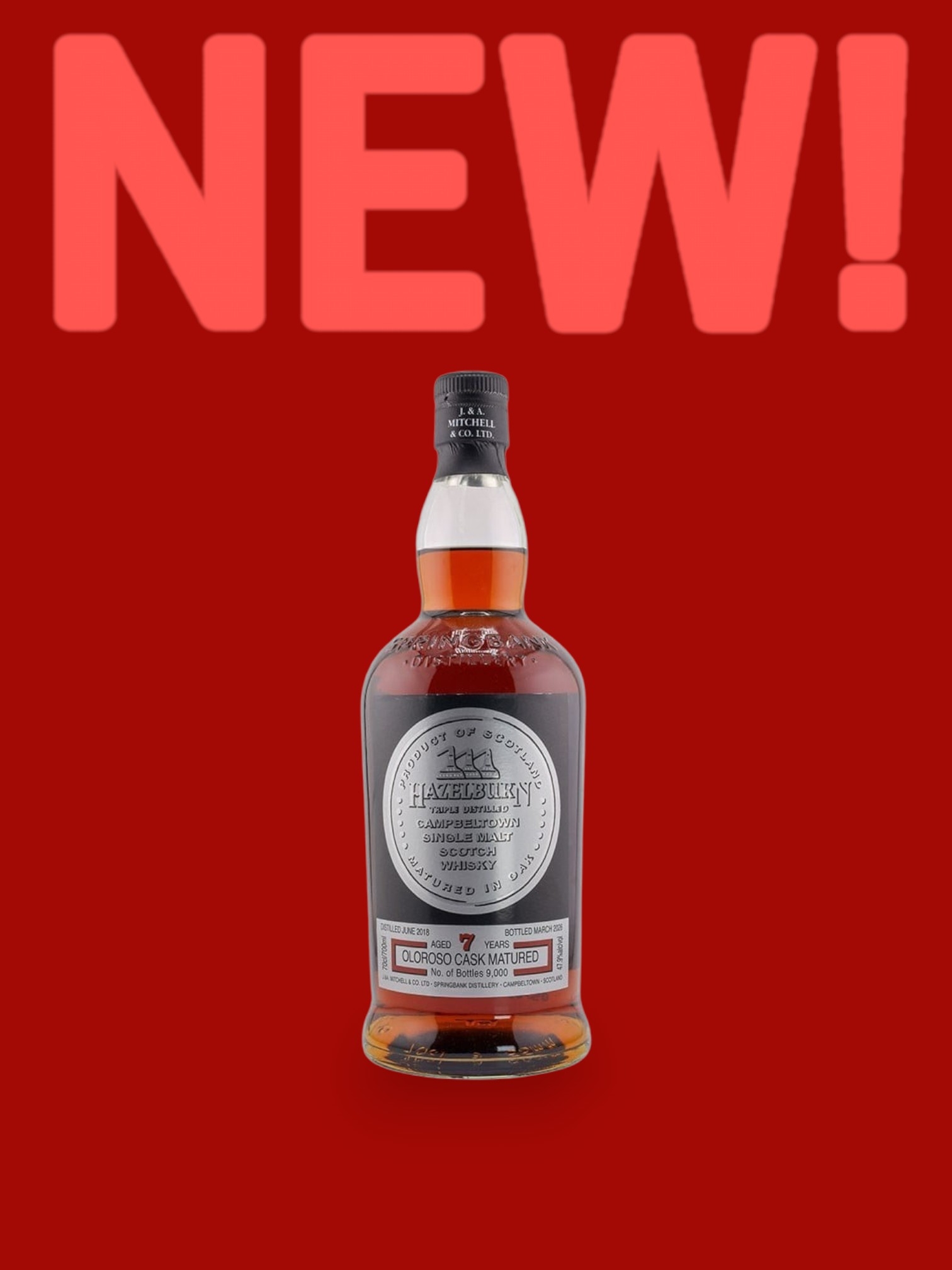 Hazelburn 7 Year Old Sherry Wood 2026 Release 1 Hazelburn 7 Year Old Sherry Wood
