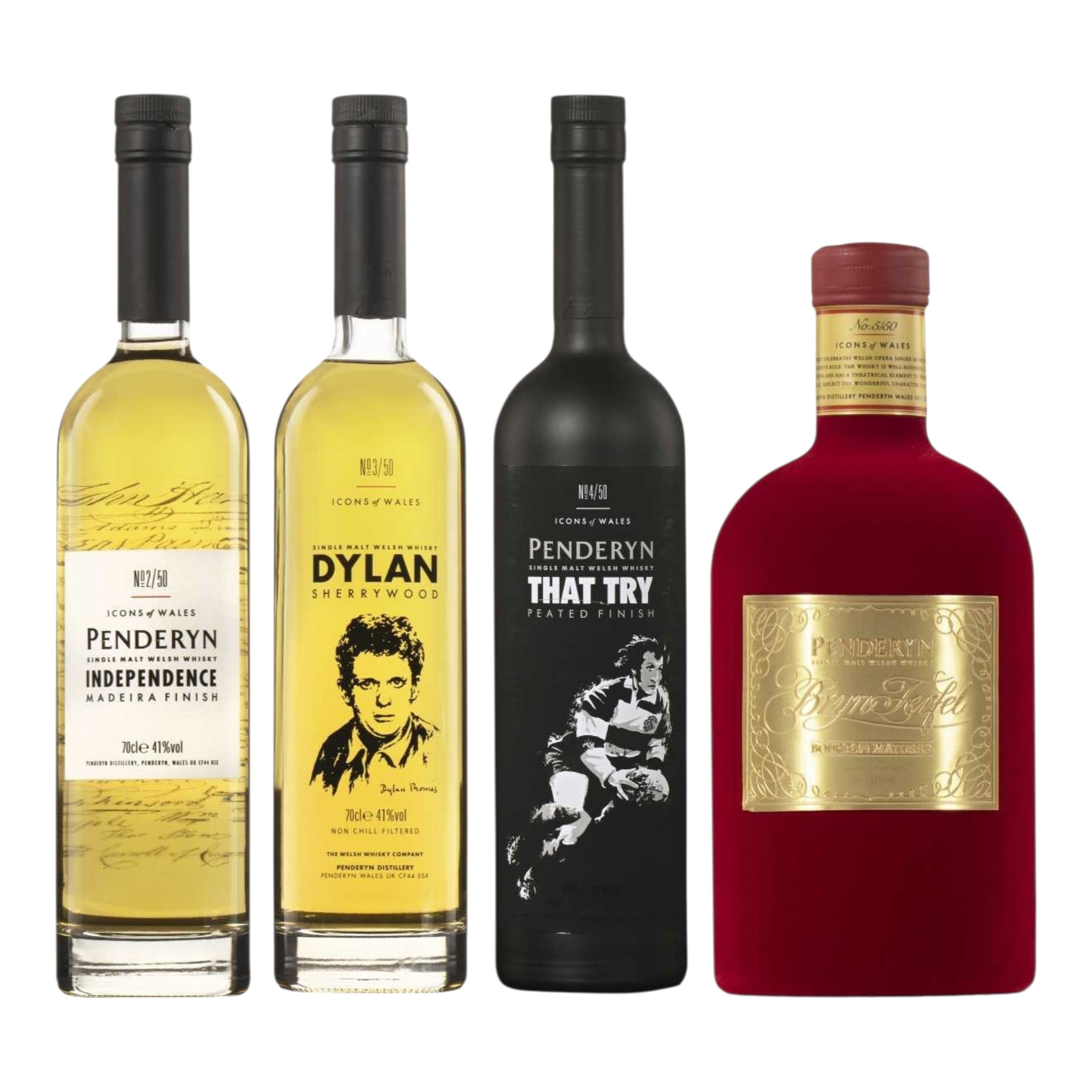 Penderyn Icons Of Wales Set 1 Penderyn Icons Of Wales Set